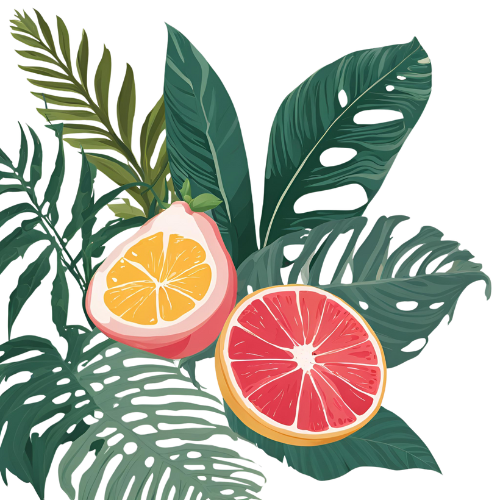 Decorative citrus-themed image